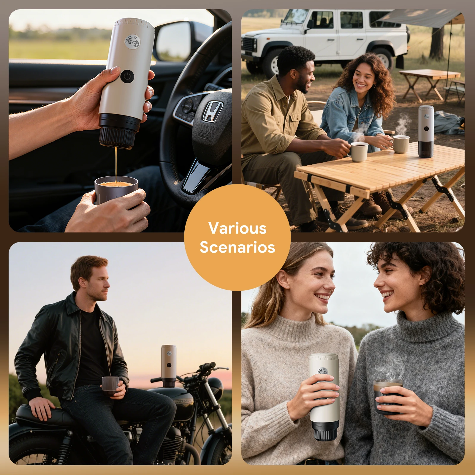 Brew by Bayti™ Portable Coffee Machine 3 in 1 - Image 6